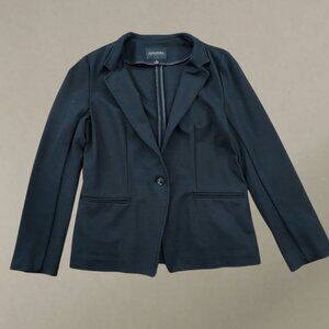 black tailored blazer